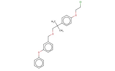 1-((2-(4-(2-CHLOROETHOXY)PHENYL)-2-METHYLPROPOXY)METHYL)-3-PHENOXYBENZ ENE